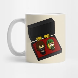 ticci toby and ben drowned chibi figure Mug